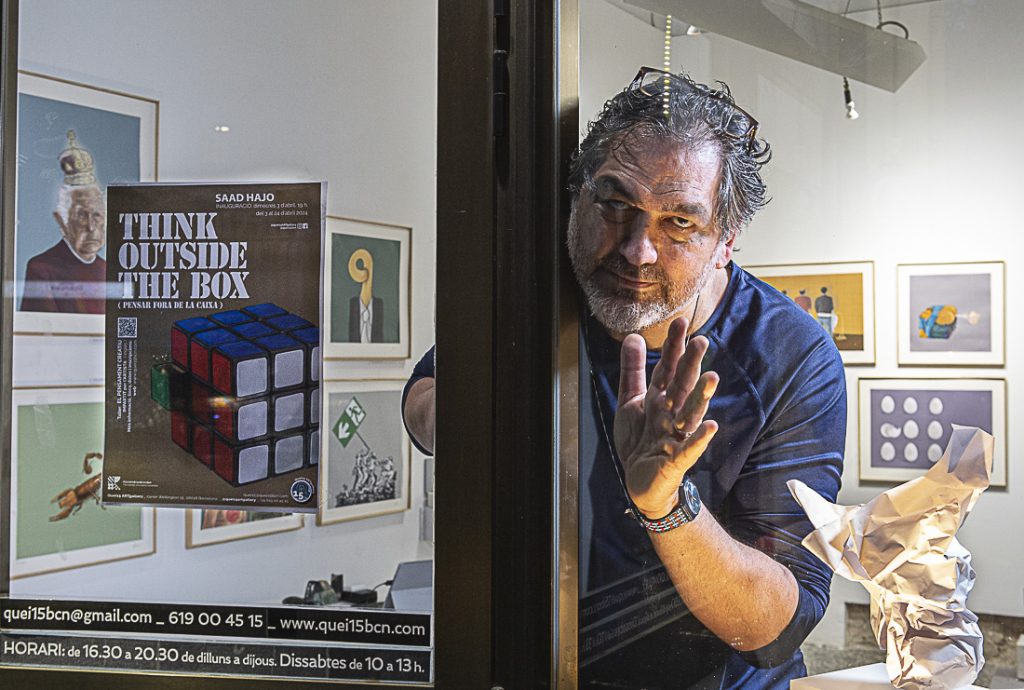 Saad Hajo en Quei15ARTgallery