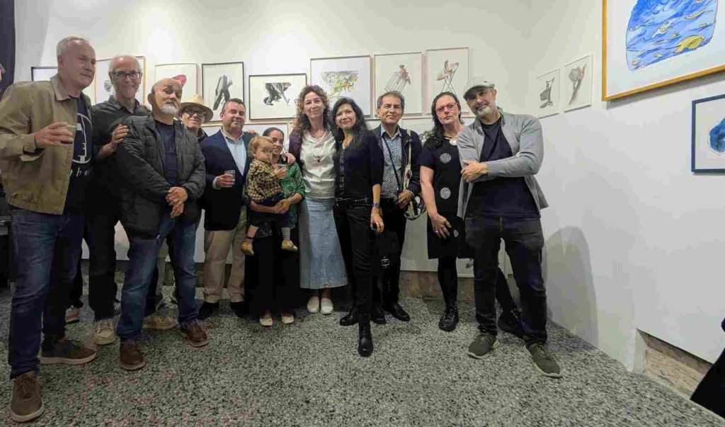 D'esquerra a dreta: Ant, JC Valén, Leo Rodríguez; P. Espinosa, D. Pugliesse, J. Cichero (i fill), M. Nardi, A. Arroyo, Feggo, RG Baselga i Kap