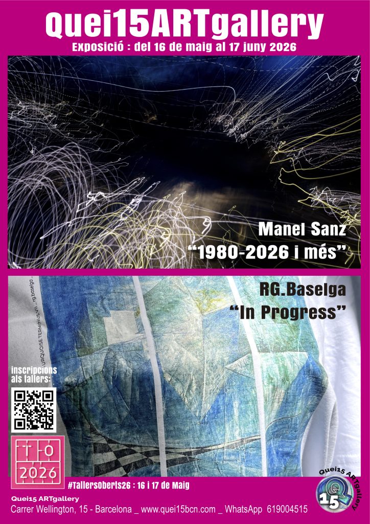 Cartell de l'exposició 1980-2026 i més / In Progress