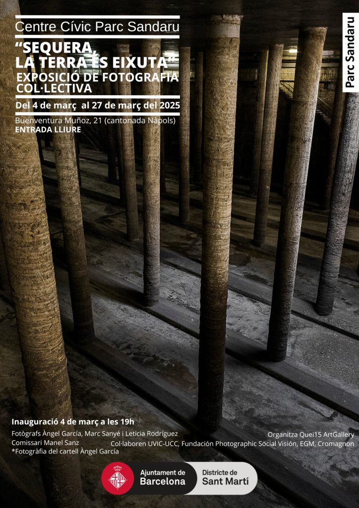 Cartell de l'exposició SEQUERA. La terra és eixuta