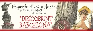 Exposició SKETCHING · Descobrint Barcelona
